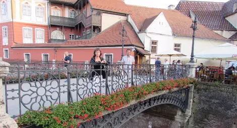 Мостът на лъжите е най-посещаваното място в Сибиу.