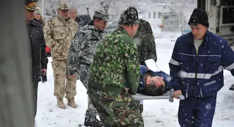 ВМА с демонстрация за действие при бедствия