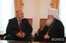 Патриарх Неофит нарече Борисов "Негово превъзходителство"