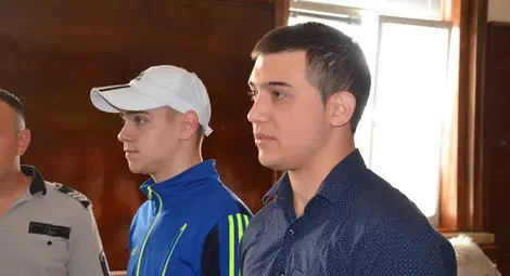 Николай Василев /вдясно/ и Деян Цветков.  Снимка: Красимир СТОЯНОВ