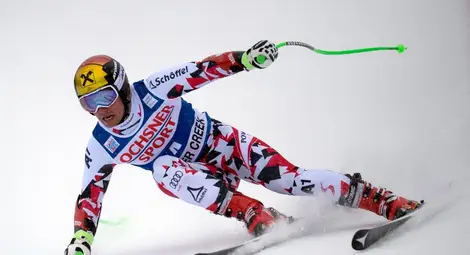 Хиршер изненадващо спечели супергигантския слалом в Бийвър Крийк