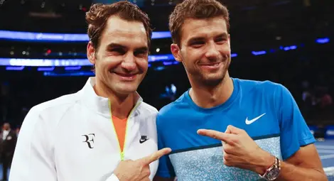 Григор Димитров стана певец редом до Роджър Федерер (ВИДЕО)