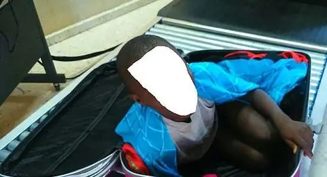 Граничари откриха дете в куфар