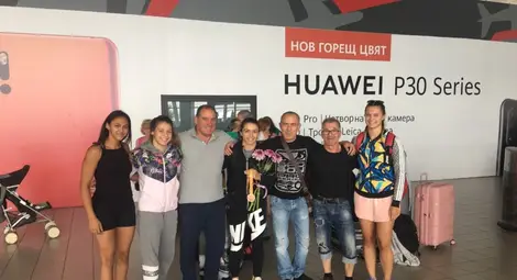 Началник в борбата посрещна &bdquo;бронзовата&ldquo;  Сезен Белберова