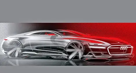 Нова скица на AUDI A9 ще се казва PROLOGUE