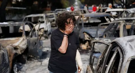 Огненият ад в Гърция взе десетки жертви