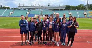 Дунавската лека атлетика със 7 медала и златна отборна купа