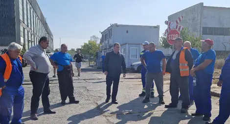 Пенчо Милков обсъди актуални въпроси със служители на "Булмаркет&rdquo;